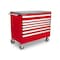 Tekton Rolling Tool Cabinet, 7 Drawer, Red, Steel, 48 in W x 27 in D x 41-1/2 in H OCL43200SST - alternate 1
