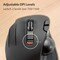 Elecom EX-G Wireless Ergo Trackball, Left handed, Ruby Ball bearing, 5 Programmable Buttons, Windows, Mac M-XT4DRBK - alternate 2