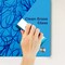 Fab Glass And Mirror Glass Dry Erase Board for Wall - Magnetic Glass Board with Blue Surface - Frameless (48in x 96in) MB48x96-SB606 - alternate 3
