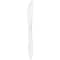 Genuine Joe Medium-Weight Knives - Polypropylene - White, 1000PK GJO20001 - alternate 1