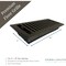Sierra Grates 2 in. H X 10 in. W Powder Coat Steel, Metallic Bronze Floor Register CTP210-BRZ - alternate 3