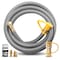 Serenelife SereneLifeHome Natural Gas Hose, with Conversion Kit and Quick Connect Fittings, Works with Models SLNATGSC66 - alternate 1