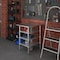 Amgood 30in D x 24in L Stainless Steel Table, Three Undershelves AMG WT-3024-3SH-Z - alternate 2
