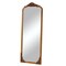 Homeroots 64" Brown Wood Framed Standing Mirror 565117 - alternate 3