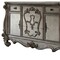 Homeroots 70" Platinum Carved Scrollwork Wood And Polyresin Five Drawer Triple Dresser 490476 - alternate 3