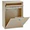 Mail Boss Olympus Locking Wall-Mount Drop Box, Tan, 16-Gauge Steel 805937 - alternate 6