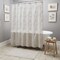 Homeroots 72" Linen Polyester Shower Curtain 399743 - alternate 3