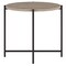 Homeroots 22" Black And Gray Wood And Steel Round End Table 544233 - alternate 3