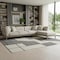 Homeroots 121" Brown Fabric Sofa 607067 - alternate 4