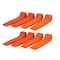 Mytee Products Auto, Car Carrier Tire Skates for Tow Truck, Wrecker, Roll Back Carrier - Orange, 8PK TIRESKTx8 - alternate 6