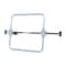 Vestil 1 Piece Galvanized Steel Cargo Bar 104in L x 4 5/8in W 23 15/16in H With Hoops Silver CB-H7-7-S - alternate 1