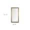 Homeroots 53" Gold Bathroom Vanity Mirror 607214 - alternate 2