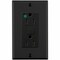 Leviton SmartlockPro GFCI 15A HG/PI Black GFNT1-HFE - alternate 1
