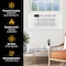 Wptac 8,000 BTU Window Mounted Air Conditioner with Supplemental Heat WHHW081AW - alternate 4