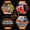 Xpose Safety 28 Inch Orange Traffic Cones with 6in and 4in Collars, DOT Approved, 1PK AOTC28-64-1-X - alternate 6