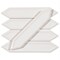 Andova Tiles Concerto-Malorum 2-in. x 8-in. Beveled Picket Glossy Ceramic Wall Tile, 60PK ANDCMAL1074 - alternate 3