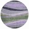 Homeroots 8' Artichoke Green Green And Black Round Abstract Washable Indoor Outdoor Area Rug 603667 - alternate 5