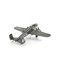 Homeroots 4" Gray and White Metal Hand Painted c1941 North American B-25 Mitchell Bomber Model Airplane 401768 - alternate 4