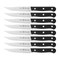 Henckels Solution Steak Knife Set of 8, Black, Stainless Steel 1014164 - alternate 1
