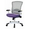 Space Seating Pulsar White Frame Managers Chair, Purple 317W-W1C1F2W-512 - alternate 3