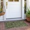 Homeroots 2' X 3' Olive Green and Dark Green Oriental Washable Non Skid Indoor Outdoor Area Rug 563772 - alternate 3
