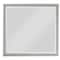 Homeroots 36" Square Wood Framed Mounted Dresser Mirror 485941 - alternate 3