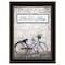 Homeroots Flower Shop Bicycle 2 Black Framed Print Wall Art 405019 - alternate 1