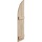 Ekena Millwork Pecky Cypress 2 Board Joined Board-n-Batten w/Quarter Round Arch Top Faux Wood Shutters, 11"W x 76"H SHUBJQ11X76PCPR - alternate 6
