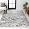 Jonathan Y Swirl Marbled Abstract Gray/Black 8 ft. x 10 ft. Area Rug SOR203C-8 - alternate 1