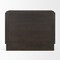 Homeroots 18in Dark Brown and Brown Solid Wood Accent Cabinet With Two Doors 727715 - alternate 4
