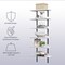 Lavish Home Floating Wood Shelves Set of 6 Shelves for Living Room, Kitchen, Bedroom, or Bathroom Decor 80-FLT-22 - alternate 6