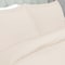 Homeroots Ivory King 100% Cotton 300 Thread Count Washable Duvet Cover Set 528537 - alternate 2