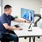 Startech.Com DESK MOUNT DUAL MONITOR ARM WITH CROSSBAR, UP TO 27 DISPLAYS, VESA 75X75/100X100 H2M1AS2-MONITOR-ARM - alternate 4
