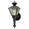 Westinghouse Westinghouse 1-Light Matte Black Wall Sconce 6698300 - alternate 1