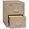 Fireking 2 Drawer, 1 Hr Fire & Impact Rated, Vertical, 31" depth Legal Taupe 2-2131-CTA - alternate 2