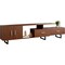 Leisuremod Avery TV Stand with MDF Cabinet and Powder Coated Steel Legs, Walnut ATS69NW - alternate 5