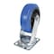 Vestil Elastic Rubber Swivel Caster 6 In. Diameter x 2 In. Width 770 Lb. Capacity Blue/Black CST-BB-6X2ER-S - alternate 3