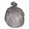 Heritage Linear Low-Density Can Liners, 45 gal, 1.1 mil, 40" x 46", Gray, Flat Pack, 125PK H8046SG - alternate 2