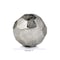 Homeroots 4" Silver Rough Hewn Faceted Sphere 354638 - alternate 2