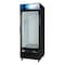 Koolmore 31 in. 25 cu. ft. Commercial Indoor Glass-Door Ice Merchandiser Freezer in Black KM-IM31-1GD - alternate 2