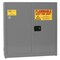 Eagle Mfg 24 gal, 3 Shelves, 18-Gauge Steel, 43 in W x 44 in H x Gray 1976XGRAY - alternate 1