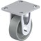 Blickle Rigid Plate Caster, Gray Nylon, 4", 615 lb. BKS-POG 100KA-14 - alternate 1