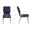 Flash Furniture Advantage Eggplant Church Chair 18.5" Wide PCHT185-115 - alternate 5