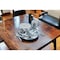 Homeroots Gray and Ivory Sixteen Piece Round Floral Ceramic Service For Four Dinnerware Set 534529 - alternate 3