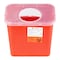 Dealmed Sharps Container 2 Gallon Rotor Opening Red, 20PK 781922 - alternate 5
