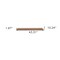 Homeroots 43in Brown Wooden Wall Mounted Floating Shelf 400832 - alternate 4