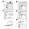 M&T Displays Snap Frame 11 in. X 17 in. Poster Size, 1 in. Silver, Round Corner UCN250N017x2990 - alternate 4