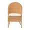 Bali & Pari Camelia Bohemian Light Honey Rattan Dining Chair 247-13759-ZORO - alternate 4