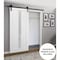 Sartodoors Barn Interior Door, 18" x 84", White QUADRO4112BD-B-WS-1884 - alternate 1