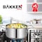 Bakken-Swiss 2QT Stockpot, Brushed Stainless Steel, Heavy Duty, Induction-Ready, Lid and Riveted Handles BAKSTQ2 - alternate 4